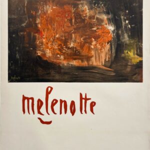 AFFICHES ANCIENNES - Beaux-Arts - Melenotte à la Galerie 7 – Affiche Expo Litho Mourlot 1962