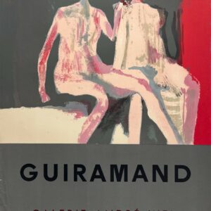 AFFICHES ANCIENNES - Beaux-Arts - Guiramand à la Galerie André Weil – Affiche Expo Litho Mourlot 1965