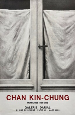 AFFICHES ANCIENNES - Beaux-Arts - Chan Kin-Chung à la Galerie Darial – Affiche Expo Litho Mourlot 1975